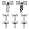 EFUTURETIME 8 x Door Damper Cabinet Soft Close Retrofit Door