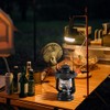 Dates Lanterns Fuar Hand Lantern Shade Matte Black Aluminum Lightweight