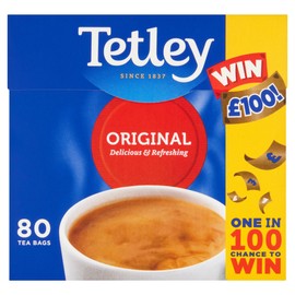 Tetley Original Tea Bags, Pack of 80