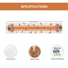 ZCHOMI Hello Fall Pumpkin Leaves Floral Vases Table Runner 13x72