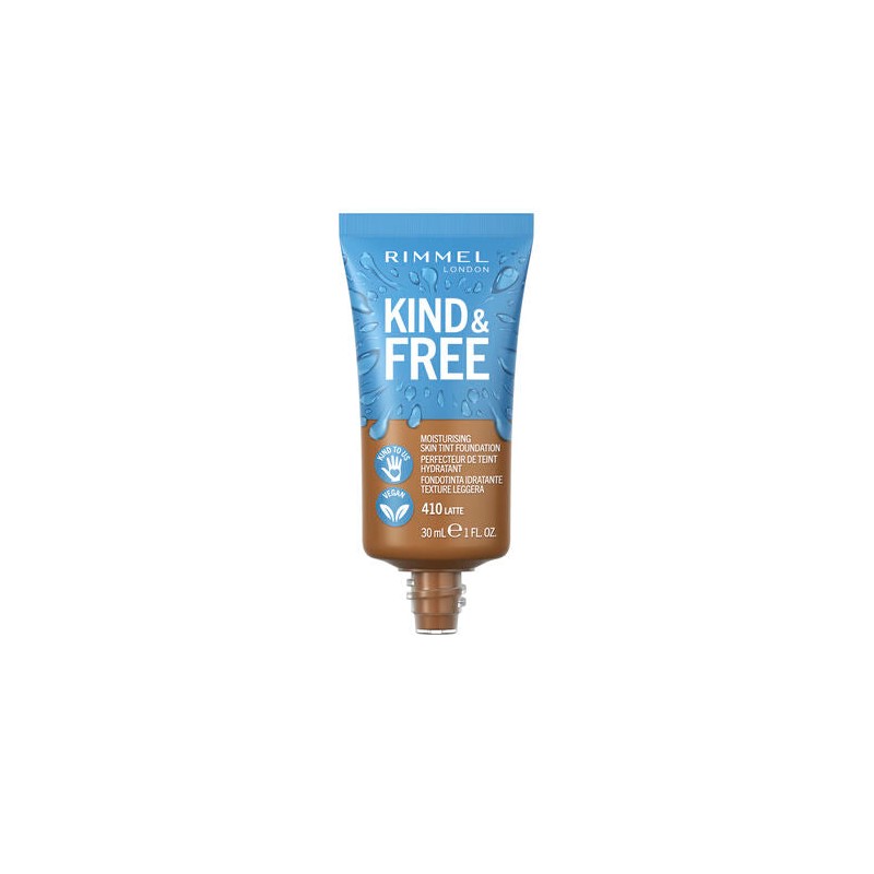 Rimmel Kind & Free Moisturising Skin Tint Foundation 410 Latte