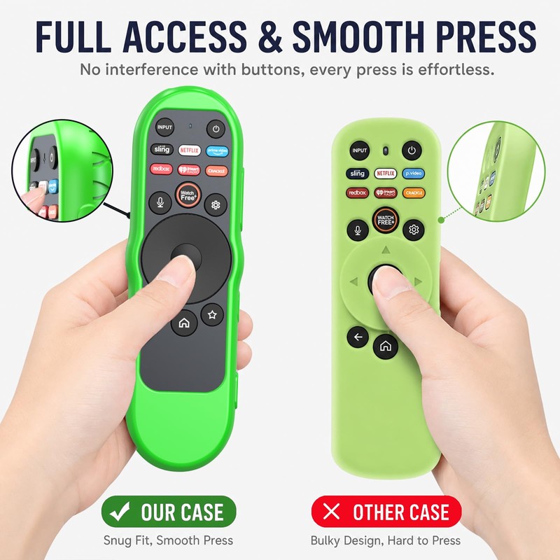 2 Pack Case Cover Compatible with Vizio TV Remote XRT270