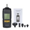 Digital Tachometer Handheld Contact Motor Tachometer LCD Speedometer Tach RPM