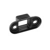 OTTFF 20 Pack Black Square Post Flange Base Fits 1"