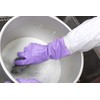 Showa Gloves No. 140 Thick with Arm Cover, Pink, Medium,