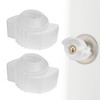 UBRAVE Door Handle Protector,Knob Cover Door Handle, Anti-Static Door Knob