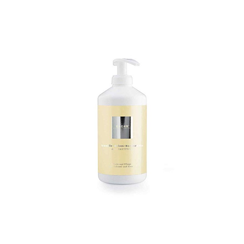 Baehr Hand Cream Vanilla Coconut with Coconut Oil Urea 500