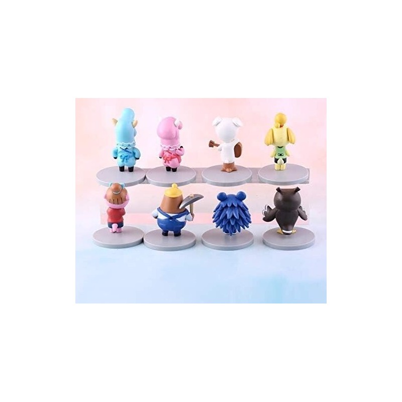 Furuta Animal Crossing 2 inch Mini Figure PVC Statue Set