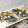 Vicrays Ceramic 12 Pieces Dinnerware Set - Dinner Plates Salad