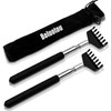 Kuvvfe 2 Pack Portable Extendable Back Scratcher, Stainless Steel Telescoping