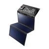 Elecom MPA-S03BK Solar Charger, Solar Panel, 21W, 3 Pieces, 2