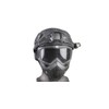 Mich Airsoft Helmet and Mask, with Side Rail for NVG