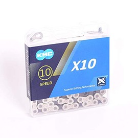 KMC_ 2019 X10.93 X10 Bicycle Chain 1/2 x 11/128 10-Speed 116 Links