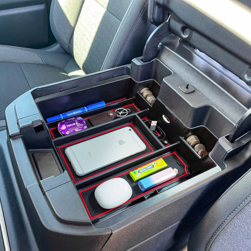 TACOBRO [Full-Coverage ] Center Console Organizer Compatible with 2019-2022 Chevy