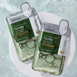 Mediheal Tea Tree Soothing Nude Gel Mask 10 Sheets / 메디힐 티트리 진정 누드 겔 마스크 10매