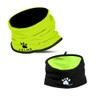 KELME K15Z910A Neck Warmer, Double Sided, Flash Green x Black,