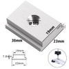 YFFSFDC 10pcs T Slot Nuts M6 T Slot Fasteners Screws