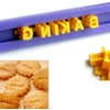 Tool Gadget Cookie Stamps, 2 Pack Number Alphabet Stamps for