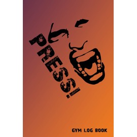 Gym Log Book: Fitness Journal. Format A5, 120 pages, fine light grey lined. Daily entries, notes and physical fitness journal. Notebook for your fitness and bodybuilding progress