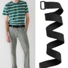 Web Belt for Men 2Pcs 51.18inch Casual Canvas Belt with