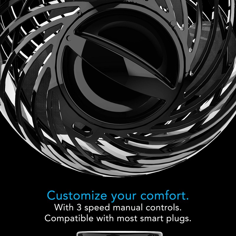 Vornado Pivot Clip Personal Air Circulator Fan with Multi-Surface Clip,
