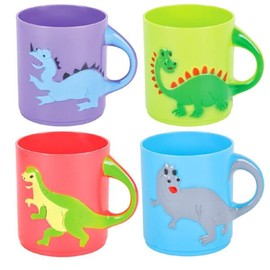 Dinosaurs Mugs Assorted colors and designs (1 dz)