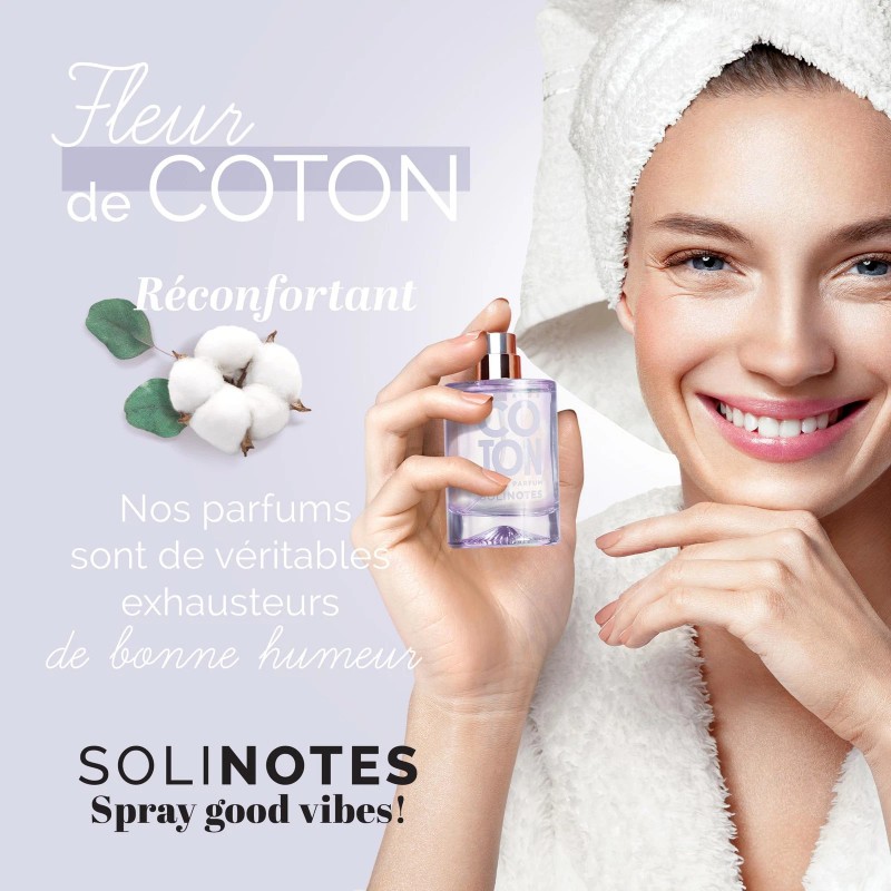 Solinotes Fleur de Coton Eau de Parfum 1.69 Fl Oz