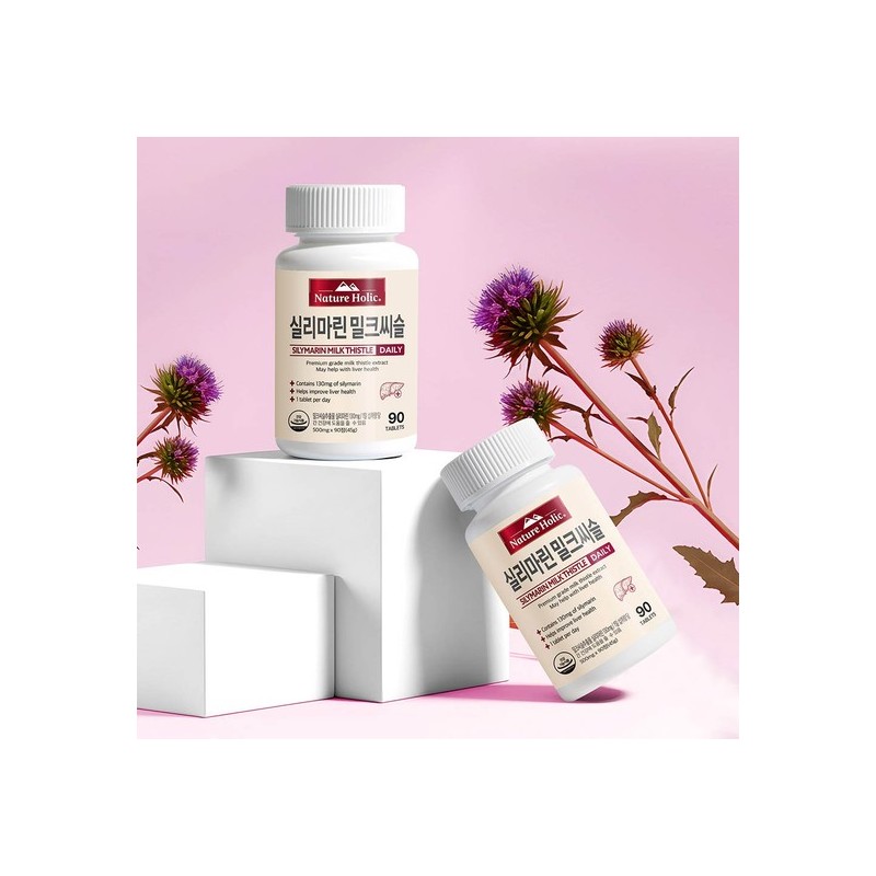 Natureholic Silymarin Milk Thistle 1 Bottle (90 tablets) 3-month supply