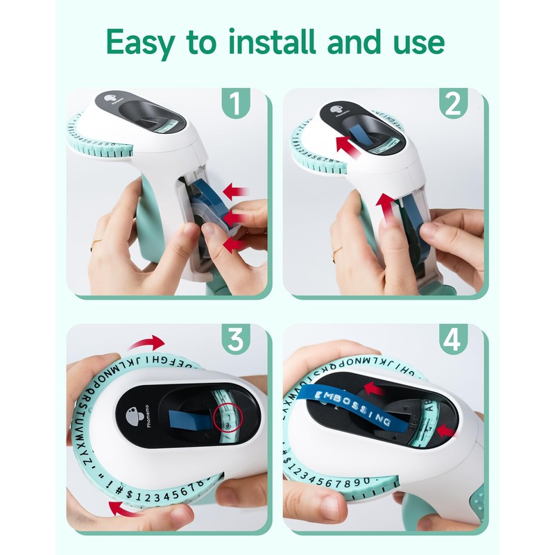 Goknu Labeling Device, 3D Embossing Device, E975 Labelling Device, Handheld