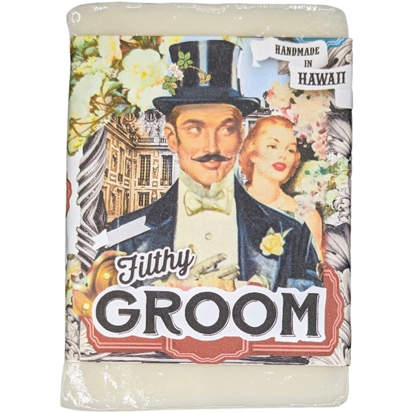 Filthy Groom All Natural Peppermint Cocoa Butter Large Soap Bar