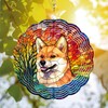 64memory Shiba Inu Dog Wind Spinner, Shiba Inu Dog Wind