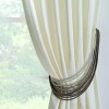 Brielle Home Venetian Braided Ropes Curtain Tieback Window Panels in