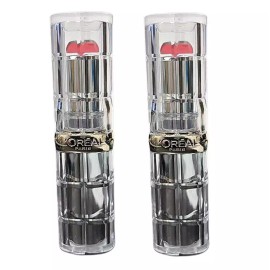 L'Oreal Paris Pack of 2 L'Oreal Paris Colour Riche Shine Lipstick, Polished Tango # 918