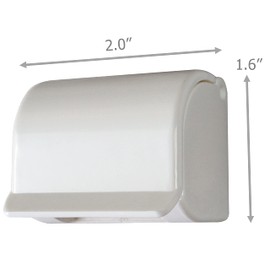 EIKS 2 Pack Razor Holders Shaver Hangers Wall Mount Self Adhesive for Bathroom Shower Tabletop