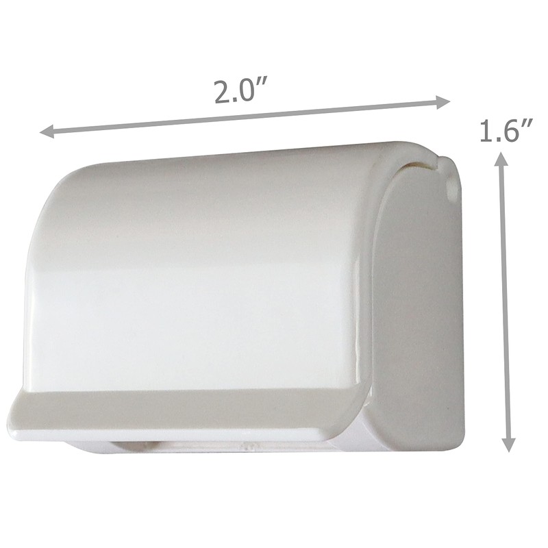 EIKS 2 Pack Razor Holders Shaver Hangers Wall Mount Self