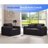 Hobestluk Couch Sofa 2-Seater Foam Sofa Loveseat for Small Spaces