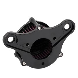 Unbranded Air Cleaner Intake Filter Kit For Harley Touring Trike Road Glide FLHT Slim FLS