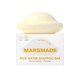 Rice Water Shampoo Bar 2.0 - Hydrating & Moisturizing Natural Hair Soap Bar Shampoo for Hair Strengthening & Scalp Nourishment - Bathing Soap Solid for All Hair Types (120g, 4.23oz)