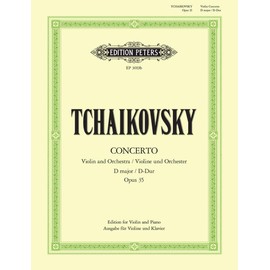 Tchaikovsky: Violin Concerto in D Op. 35 (EP3019B): Solo Part Ed (Edition Peters)