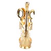 Coffee Spoon Holder Elegant Swan Shaped Alloy Mirror Polish Rich