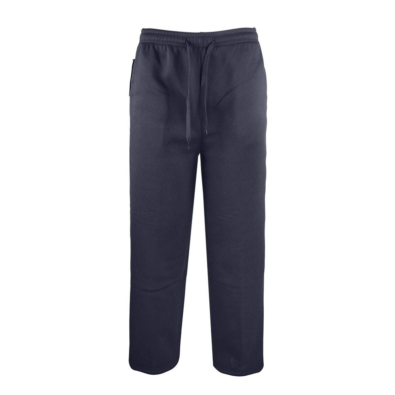 Mens Sweatpants Athletic Leg Opening Fleece Jogger Pants with Pockets