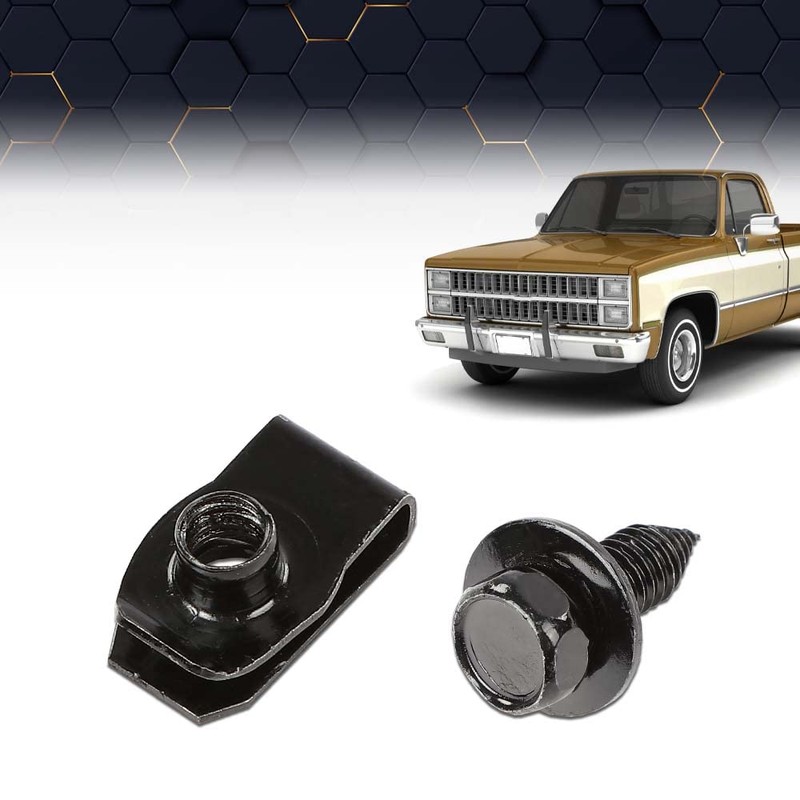 PIT66 Fender Bolts & U Nuts 5/16-18 x 7/8" x