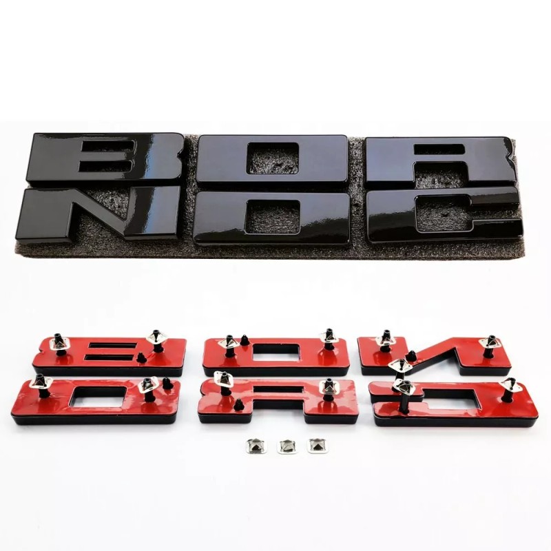 UPR Direct Replacement Grille Letters Compatible 21-25 Ford Bronco Matte