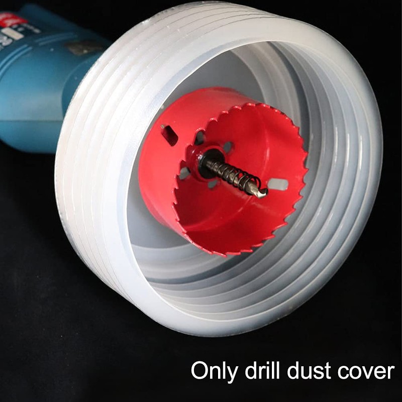 Hole Saw Dust Bowl, Drill Dust Cover Drywall Dust Collector