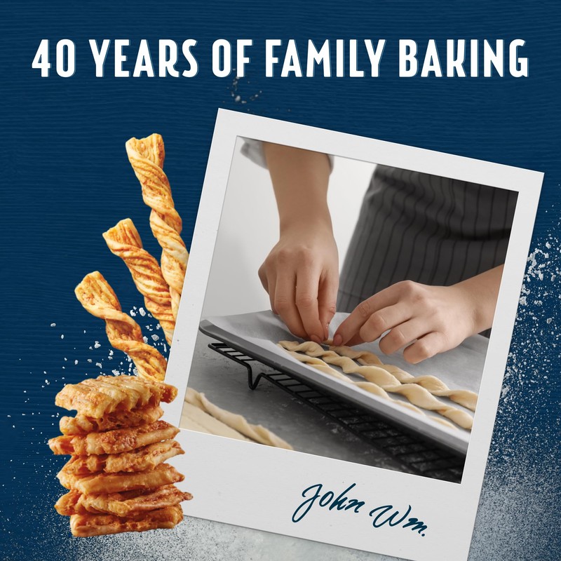 John Wm. Macy - Melting Parmesan CheeseSticks - Hand Crafted,
