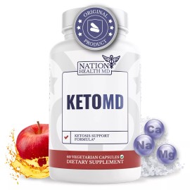 Nation Health MD Keto Supplements for Sustained Energy & Appetite Control by Nation Health MD