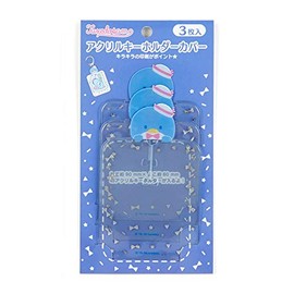 Sanrio 002160 Tuxedo Sam Acrylic Key Holder Cover 3 Pieces (Tokimeki Sushi Tokimeki Toshiji Goods)