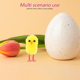 18Pcs Easter Chicks, 1.38in Mini Stuffed Animal Chicks Yellow Soft Plush Chicken Figurines for Home Easter Basket Stuffers Party Favors Decors