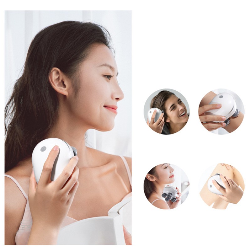 Electric Waterproof Scalp Massager for Relaxation 4 Claws Stress Relief
