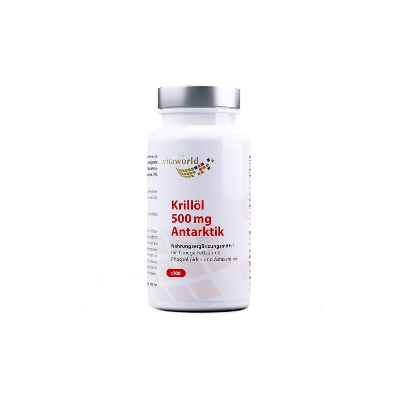 Krill Oil 500 mg Antarctic Capsules